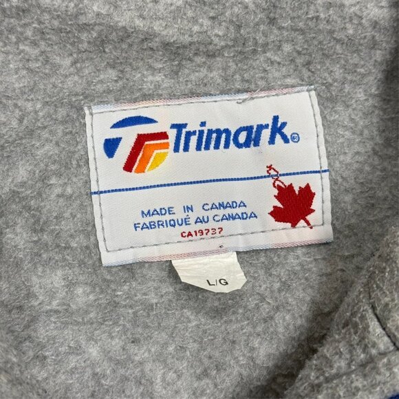 Vintage 1980s Old Diggers Hockey Club Embroidered Zip Up Jacket Large - Picture 4 of 8